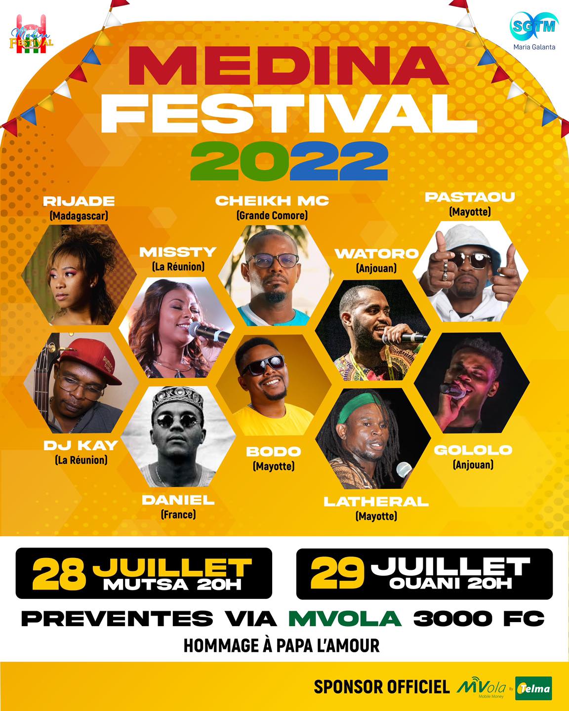 image 14ème Médina Festival:  8 artistes au rendez-vous